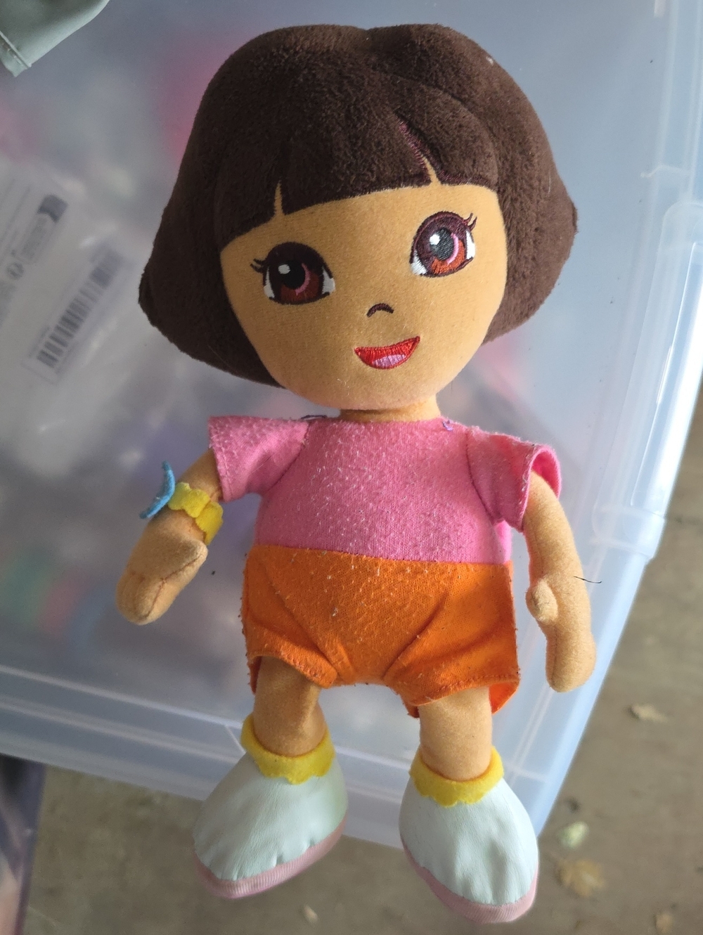 2013 TY Beanie Baby Dora The Explorer 11" Plush Doll